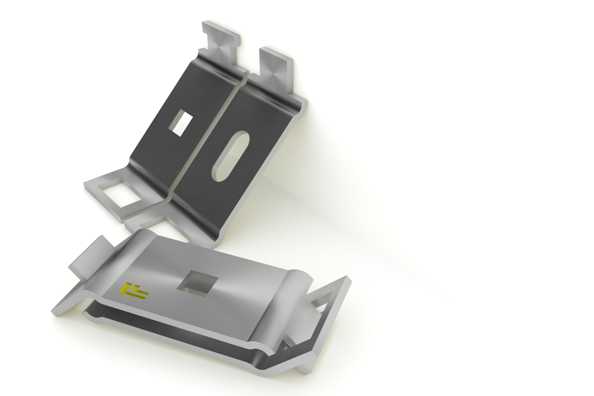 MATTENVERBINDER FC005 Frontplatte, Edelstahl 1.4301