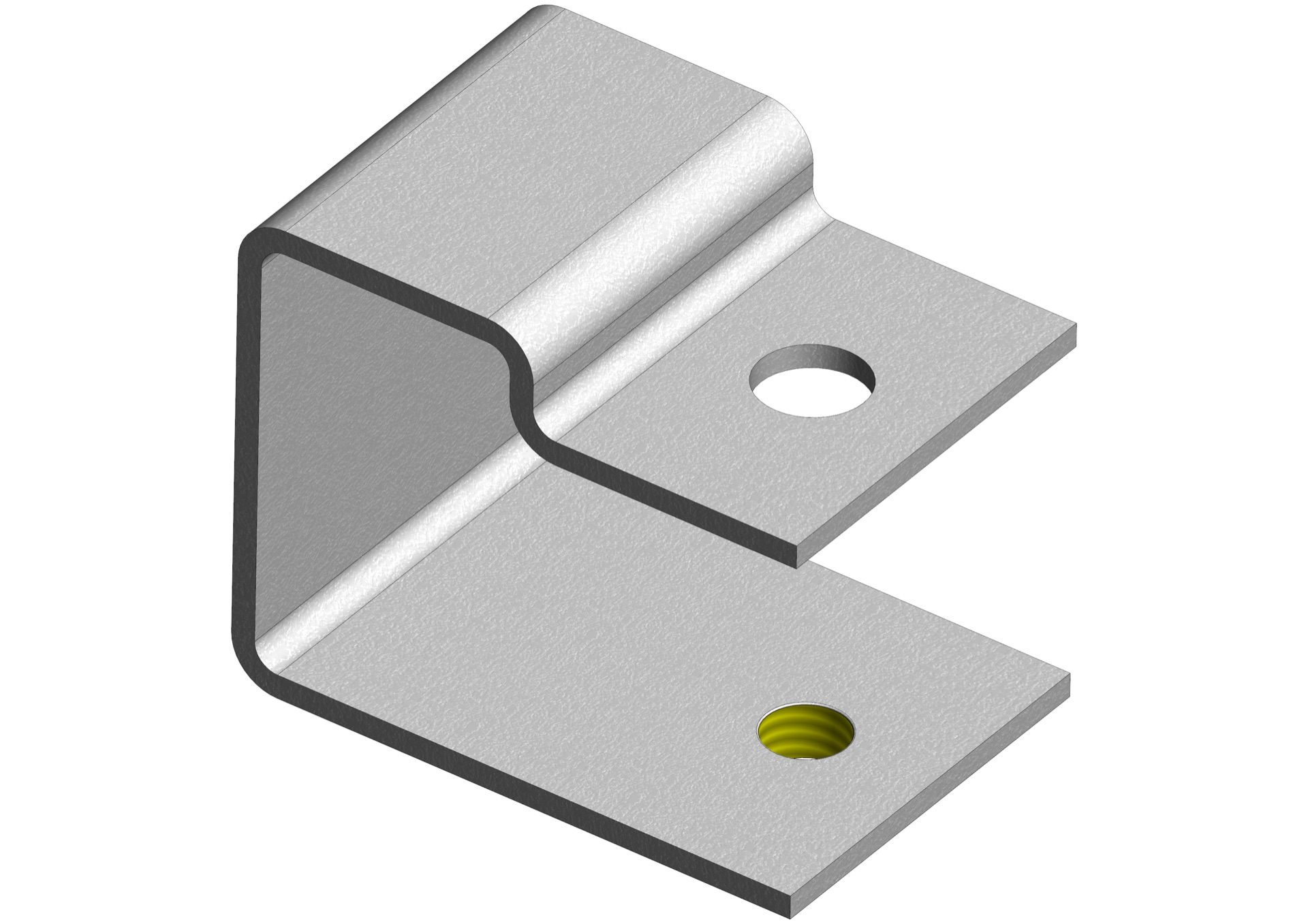 STOSSVERBINDER-CLIP 1322, Höhe38mm, M8, verzinkt